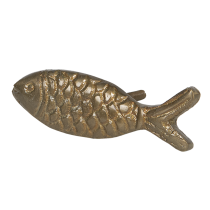 Kapinupp alumiinium kuldne kala